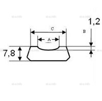 Плоские керамические подкладки С-27mm - st-e.info - Березники