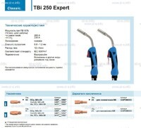 Горелка для полуавтоматической сварки TBi 250 Expert, длина 5 m. - st-e.info - Березники
