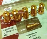 Сопло контактное для плазмотрона LC65/80/100 строжка арт. W03X0893-39A - st-e.info - Березники