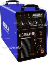 Сварочный полуавтомат инверторный одноблочный Brima MIG/MMA-160 - st-e.info - Березники