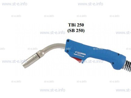 Горелка для полуавтоматической сварки TBi 250-blue-ESG, длина 4 метра - st-e.info - Березники
