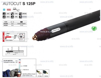 Голова плазмотрона для механизированной резки AUTOCUT S 125 P - st-e.info - Березники