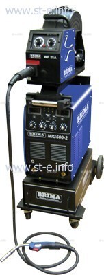 Сварочный инверторный полуавтомат Brima MIG-500-2 - st-e.info - Березники