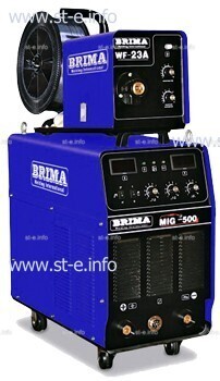 Сварочный инверторный полуавтомат Brima MIG-500 - st-e.info - Березники